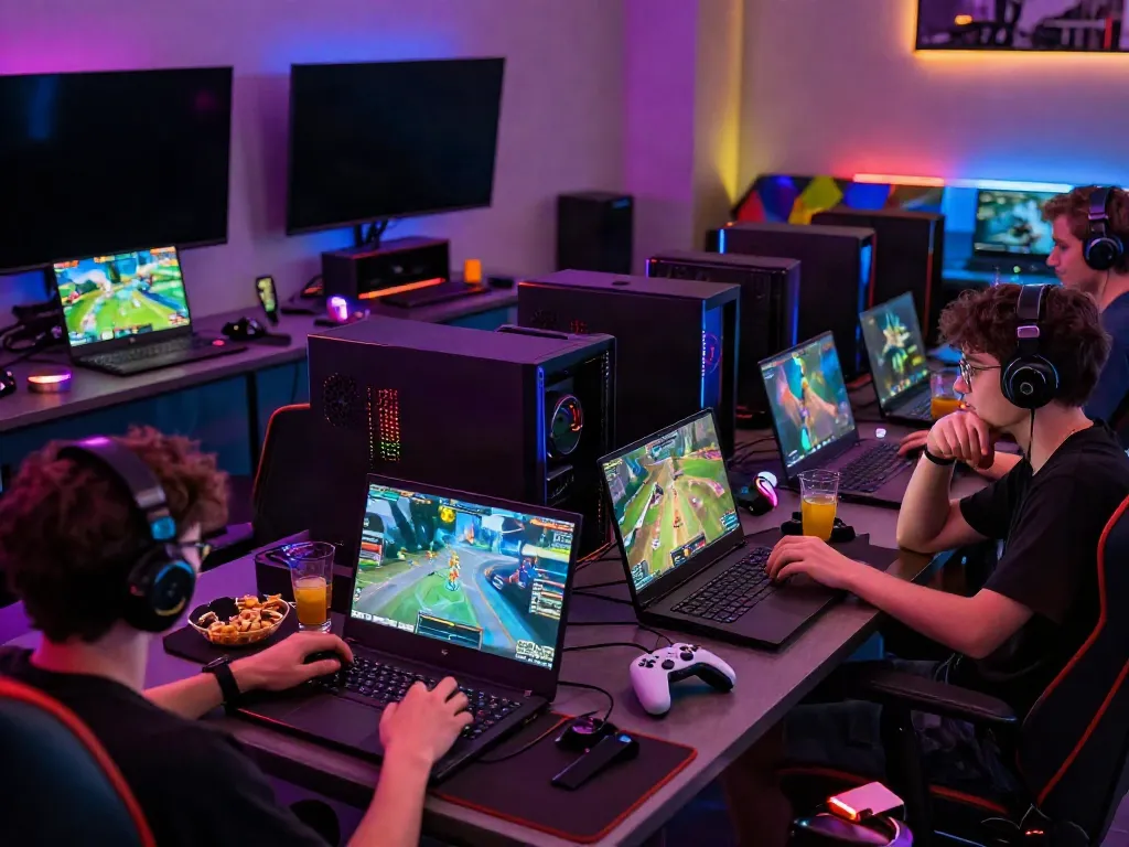 Engaging online gaming experience with players using gem 88 gaming services in an exciting environment.