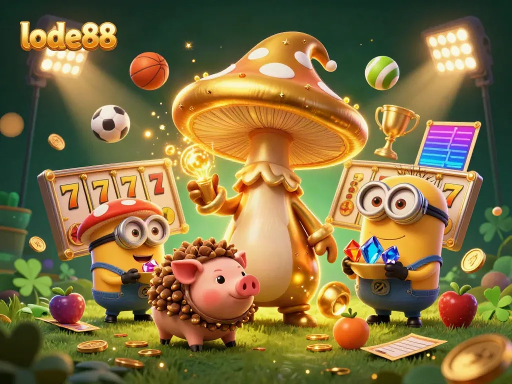 Experience the vibrant world of lode88 with magic and excitement surrounding casino slots.