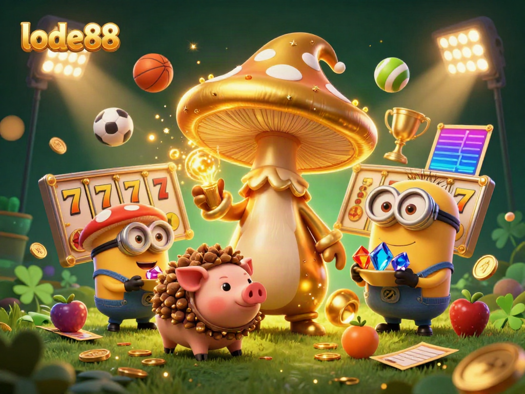 Experience the vibrant world of lode88 with magic and excitement surrounding casino slots.