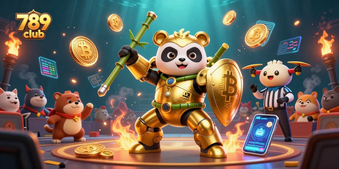Experience the thrill of winning with 789 club in this vibrant online casino illustration.