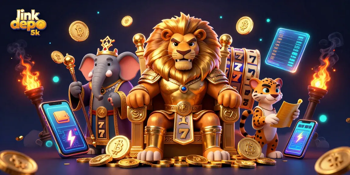 Win big with link depo 5k in high-stakes slot gaming featuring incredible characters.