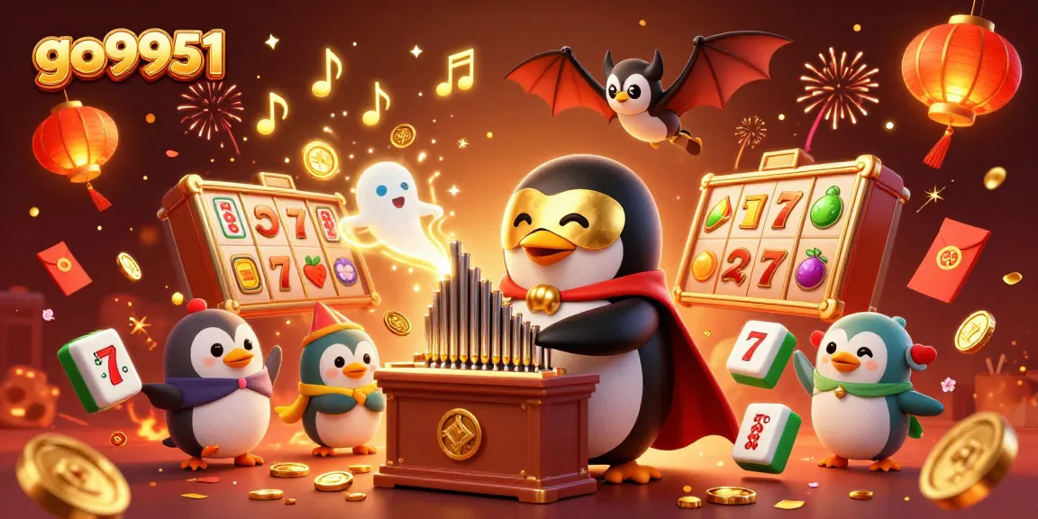 Engage in thrilling gameplay at go9951 with our vibrant casino illustration showcasing dynamic slot actions.